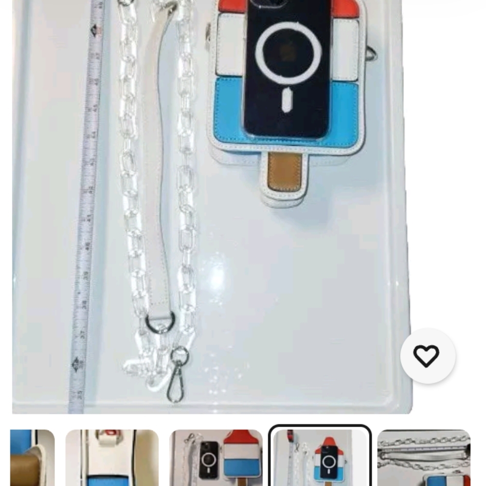 4th of July 2024 popsicle patriotic mini purse Red White and Bl0ue - Picture 6 of 7